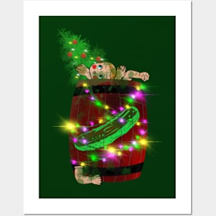 St. Nick's Pickle Barrel (FULL) Posters and Art